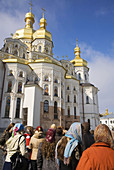 Ukraine Kiev Holy Dormition Cathedral of the Kiev Perchrsk Laura,  post 1991 reconstruction Unesco World Heritage Site