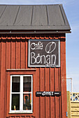 Finland,  Aland Island,  Mariehamn,  Maritime quarter Bonan Coffee