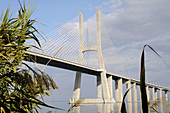 Portugal,  Lisbon  Vasco da Gama bridge over Tago river