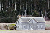 Historic Ferry House on Whidbey Island,  Washington,  part of Ebey´s Landing National Historic Reserve