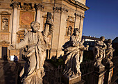 Poland Krakow Baroque St Peter and St Paul Church Apostles statues