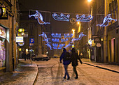 Poland,  Krakow at Christmas,  Grodzka street