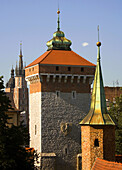 Poland,  Krakow,  St Florian´s Gate,  entrance to Old Town