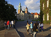 Poland,  Krakow,  Wawel Hill,  Cathedral and Royal Castle