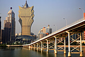 China,  Macau,  Bank of China,  Grand Lisboa Casino,  Macau Taipa Bridge