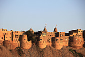 India,  Rajasthan,  Jaisalmer,  Fort,  general view