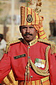 India,  Rajasthan,  Jaisalmer,  Desert Festival,  man portrait