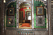 India,  Rajasthan,  Udaipur,  City Palace,  interior,  Moti Mahal