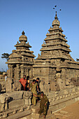 India,  Tamil Nadu,  Mamallapuram,  Mahabalipuram,  Shore Temple