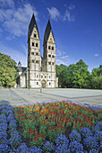 Church of St. Kastor, Koblenz, Rhine, Rhineland-Palatinate, Germany