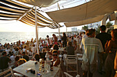 Sunset at Café del Mar, Ibiza, Balearic Island, Spain