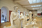 Roman statues at Muzeum Czartoryskich, Czartoryski Museum, Krakow, Poland, Europe