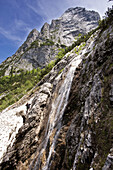 Waterfall, Kaisertal, Ebbs, Tyrol, Austria