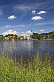 Lipno dam in Frymburk, South Bohemia, Sumava, Czech republic