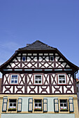 Half-timbered  house, Franconia, Bavaria, Germany