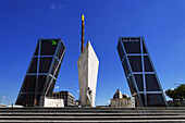 Puerta de Europa, Placa de Castilla, Madrid, Spain