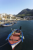 Fischerboot, Castellammare del Golfo, Sizilien, Italien