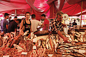 Fischmarkt, Catania, Sizilien, Italien