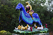 Tarot garden (Giardino dei Tarocchi) by Nikki de Saint Phalle in Capalbio, Maremma, Tuscany, Italy