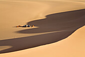 camping in the libyan desert, Libya, Sahara, North Africa