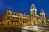 Archbishop´s Palace and cathedral, Lima, Peru