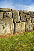 Sacsayhuaman pre-Columbian walled complex near the old city of Cusco, Peru