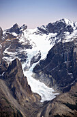 Glacier, Torres del Paine National Park, Patagonia, Chile  March 2009)