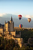 Spain-September 2009 Castilla and Leon Region Segovia City El Alcazar Castle W H