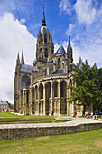 Apse of Notre Dame Cathedral, Bayeux. Calvados, Basse-Normandie, France
