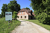 traditional house, museum at Heimtali near Viljandi, Estonia, Baltic Nation, Eastern Europe.