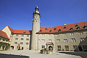 Court of the palais of Weikersheim, Baden Wuerttemberg, Germany