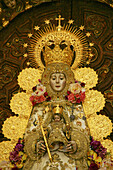 Virgen del Rocío aka the Blanca Paloma, El Rocio. Huelva province, Andalusia, Spain