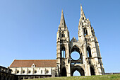 Abbey of St. Jean des Vignes, Soissons. Aisne, Picardy, France
