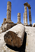 Ruins of the Temple of Hercules and sacred ´temenos´  2nd century AD), Amman, Jordan