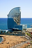 Hotel W Barcelona from architect Ricardo Bofill  Barcelona, Spain