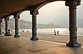 La Concha Beach  San Sebastian,  Spain