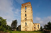 Starokostiantyniv,Starokonstantynow,square Tower,Fortress ruins,Khmelnytsk Oblast,Western Ukraine