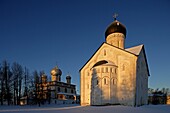 Russia,Novgorod-the-Great,Commercial Quarter,Church of the Transfiguration of Our Savior,1374