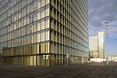 Francois Mitterrand National Library of France in the morning, Paris, France