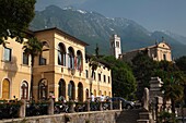 Italy, Veneto, Lake District, Lake Garda, Malcesine, Municipio, town hall