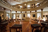 USA, Mississippi, Jackson, Old Capitol Museum, Mississippi State House 1839-1903, legislative chamber display