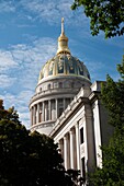 USA, West Virginia, Charleston, West Virginia State Capitol, exterior