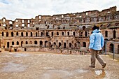 Coliseo romano de El Jem, Tunez, Africa