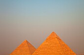 Kefrén y Gran Pirámide,Pirámides de Giza, Meseta de Giza, El Cairo, Valle del Nilo, Egipto