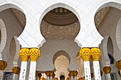 Gran Mezquita Sheikh Zayed de Abu Dabhi, Emirato de Abu Dabhi, Emiratos Árabes Unidos, Golfo Pérsico