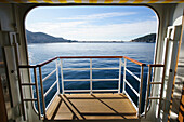 View from a cruise ship at a bay, Cartagena, Spain, Europe