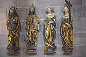 Imperial chapel in the Imperial castle, Nuremberg, Franconia, Bavaria, Germany