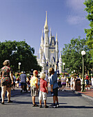 Cinderella´s Castle, Disneyworld, Orlando, Florida, USA
