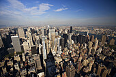 Aerial view of New York City, USA