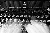 Oldfashioned typewriter from the thirties